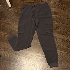 CRZ YOGA Men's Dark Gray Cargo Pants